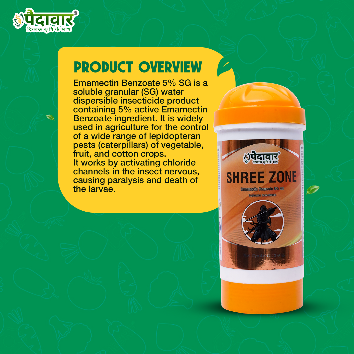 SHREE ZONE - (EMAMECTIN BENZOATE 5% SG)
