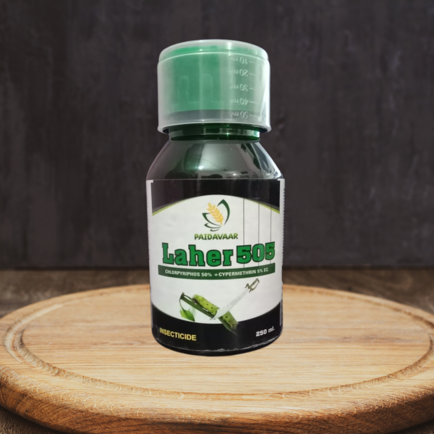 LAHER 505-(CHLORPYRIPHOS 50% + CYPERMETHRIN 5% EC)