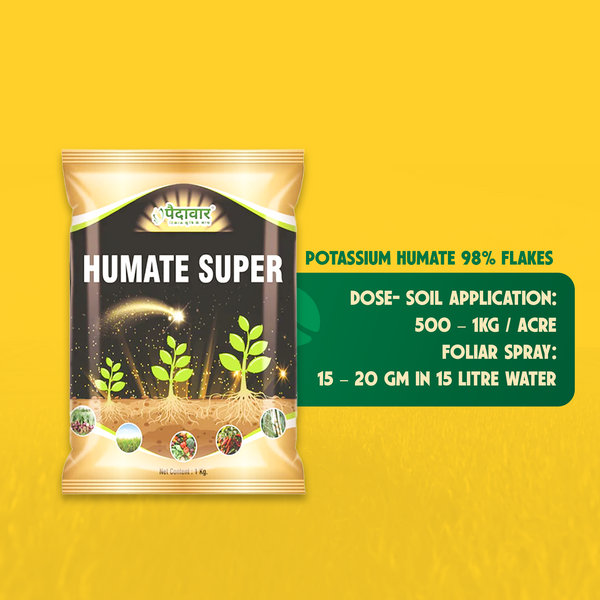 Paidavaar Humate Super | Potassium Humate 98% Flakes |