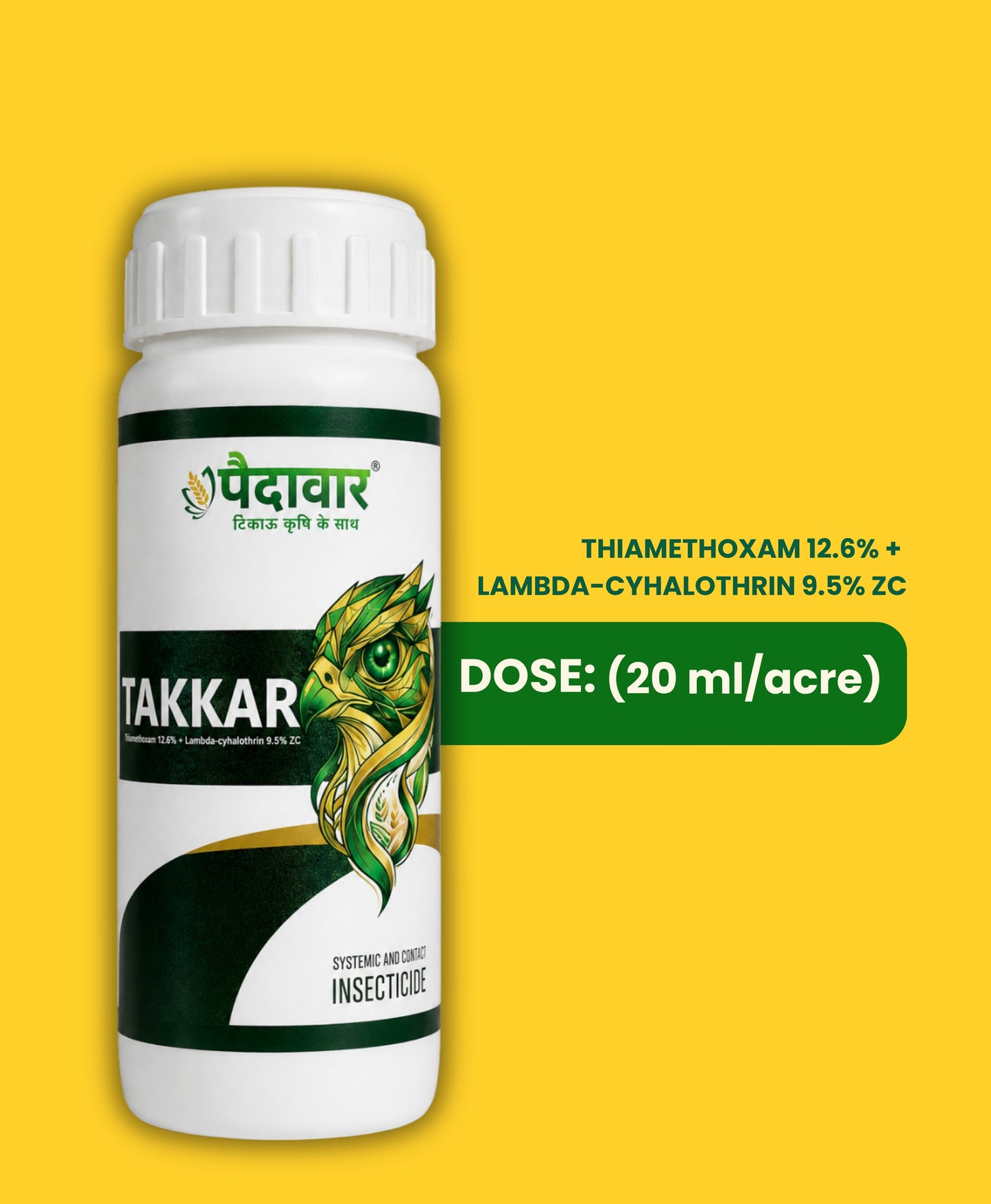 TAKKAR (Thiamethoxam 12.6% + Lambda-cyhalothrin 9.5% ZC)