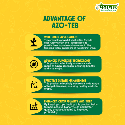 AZO-TEB (AZOXYSTROBIN 11% +TEBUCONAZOLE 18.3% SC)