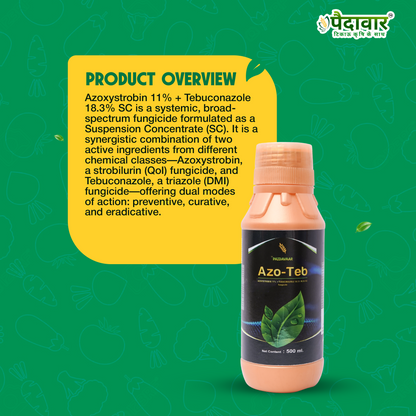 AZO-TEB (AZOXYSTROBIN 11% +TEBUCONAZOLE 18.3% SC)