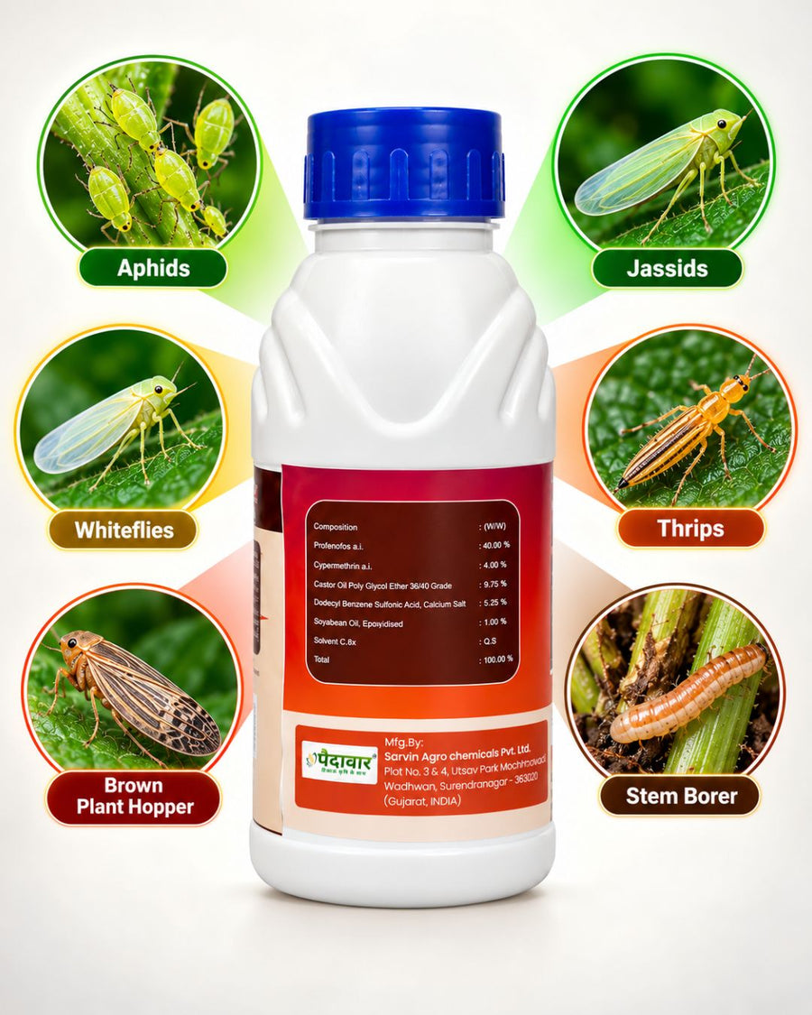 SATE - 404-(Profenophos 40% + Cypermethrin 4% EC)