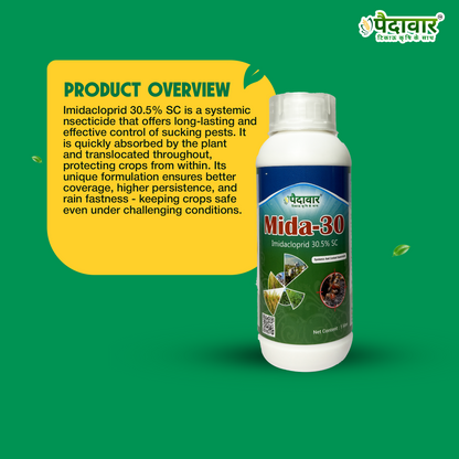 Mida-30 (Imidacloprid 30.5% SC) Insecticide