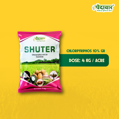 शटर (क्लोरपाइरीफॉस 10% जीआर)