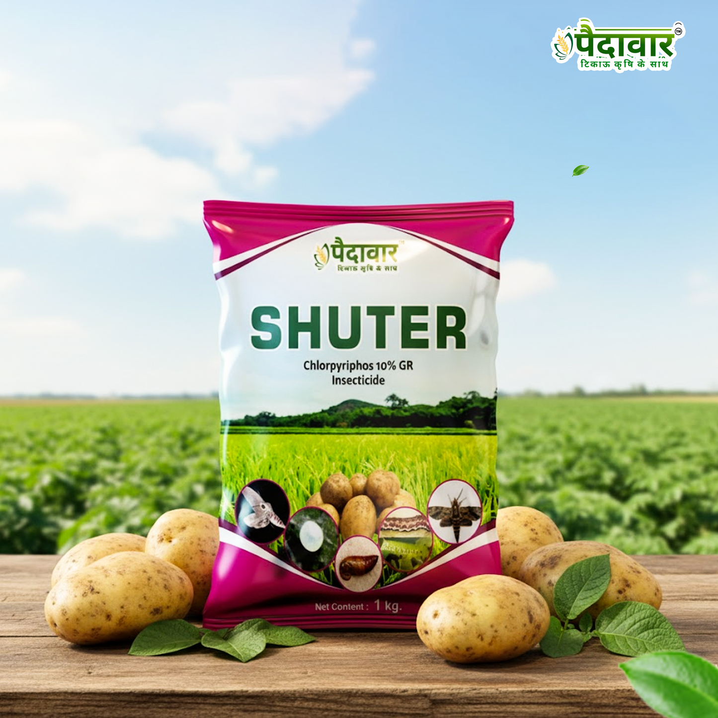 शटर (क्लोरपाइरीफॉस 10% जीआर)