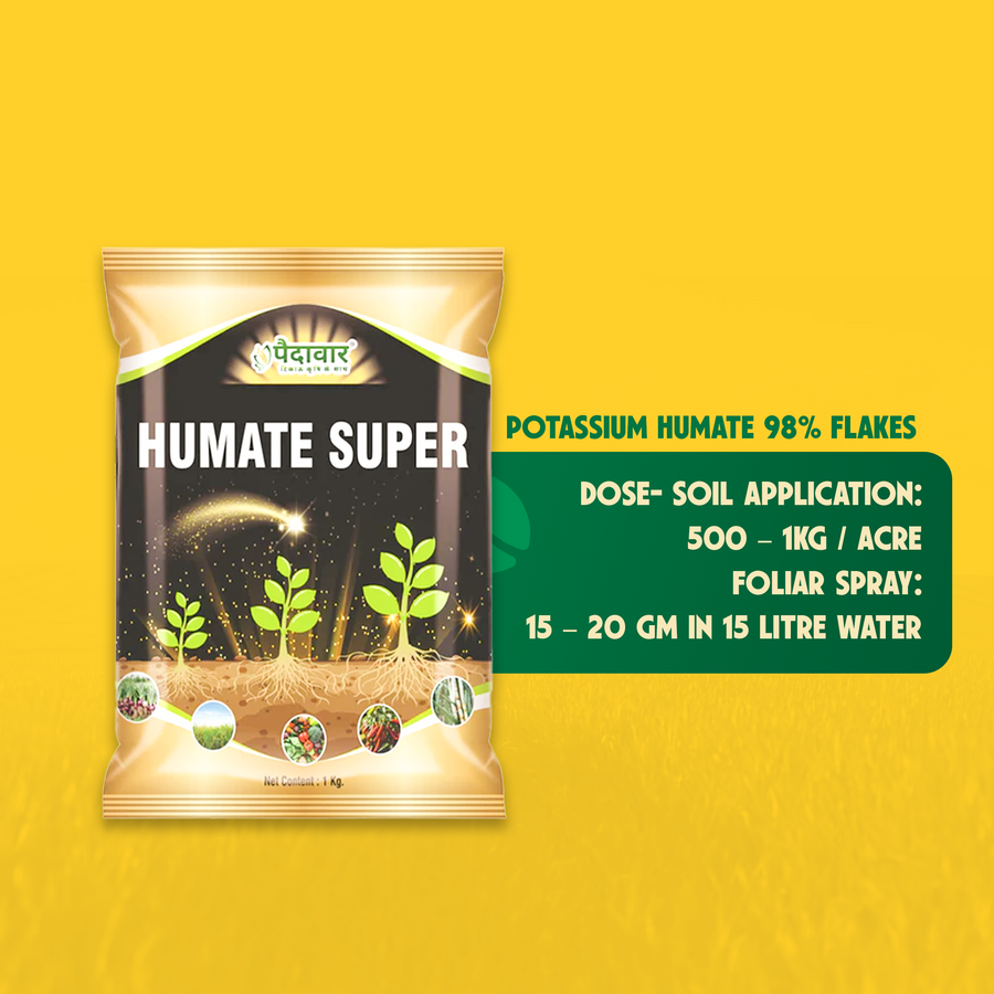 Paidavaar Humate Super | Potassium Humate 98% Flakes |